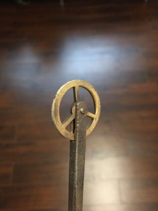 Antique Brass Gilding Wheel Leather Bookbinding Finishing Tool 3