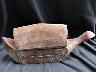 Orig.  $499 - Unusual Mentawai Shamans Box,  18 " Early 1900s Prov