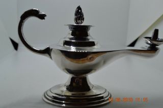 Antique Sterling Silver Aladdin 