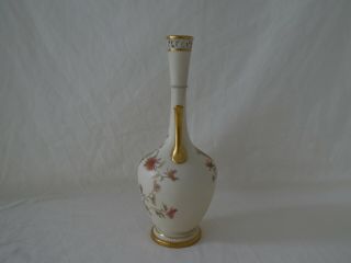 Antique Royal Worcester Blush Ivory Vase 2