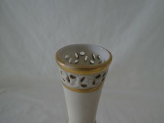 Antique Royal Worcester Blush Ivory Vase 7