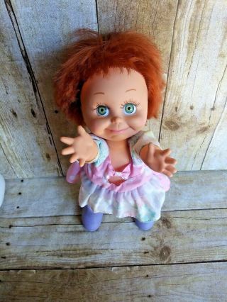 Vintage Galoob 1990 Baby Face Doll So Shy Sherri 9