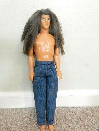 Tarzan Disney Doll Mattel Vintage Long Rooted Hair 1999