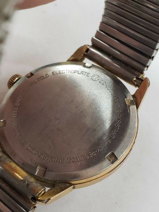 Vintage Men ' s Hamilton Wind Up Wristwatch - Runs 5