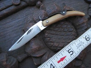 Salesman Sample ? Inox French Italy Navaja Style Folding Knife Lockback Antique
