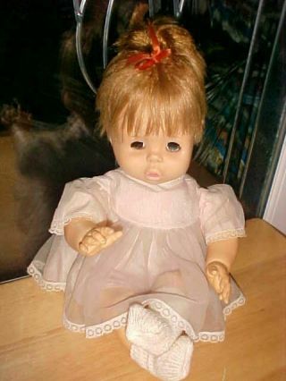 Vintage Baby Pattaburp Doll By Mattel Dated 1964 Outfit