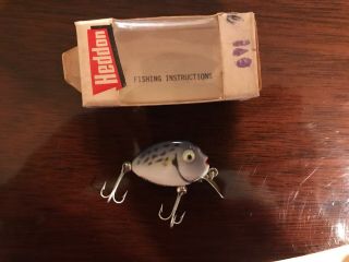 Vintage Nib Heddon 380 Cra Tiny Punkinseed Spook Fishing Lure Crappie Nos 2