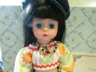 Vintage Madame Alexander Groovy Girl 8 Inch Doll Box And Beanbag Chair