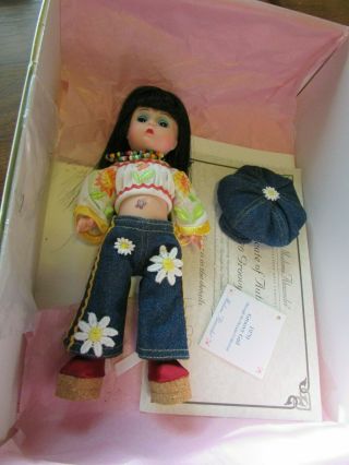 Vintage Madame Alexander Groovy Girl 8 inch Doll Box and Beanbag Chair 3