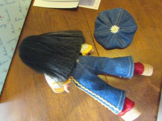 Vintage Madame Alexander Groovy Girl 8 inch Doll Box and Beanbag Chair 5