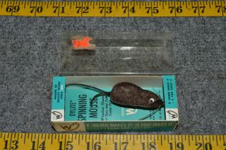 Vintage Weber Dylite Spinning Mouse Fishing Lure