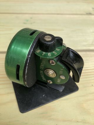 johnson century fishing reel,  display Stand And Parts List.  Exceptional 2