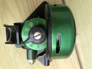 johnson century fishing reel,  display Stand And Parts List.  Exceptional 7