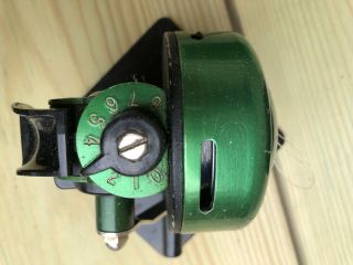 johnson century fishing reel,  display Stand And Parts List.  Exceptional 8