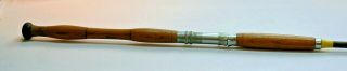 Montague 7772 Saltwater Fiberglass Fishing Rod Pole 1 Piece 7 ' w Wooden Handle 4