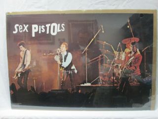 Sex Pistols Rock Vintage Poster Garage 1978 Cng21