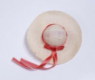Htf Vintage Skipper Dolls Red Sensation Hat W/perfect Headband 1day