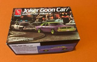 Amt Joker Goon Car / Gotham City Police Car 1/25 J&e Hobby