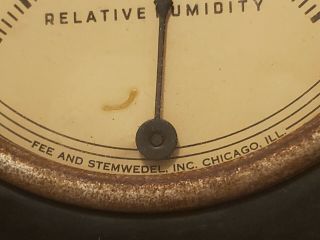 Antique temperature gauge 4