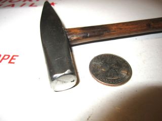 ANTIQUE UNKNOWN MAKER JEWELERS HAMMER IN GOOD CONDIITON 4 OZ. 2