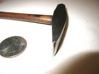 ANTIQUE UNKNOWN MAKER JEWELERS HAMMER IN GOOD CONDIITON 4 OZ. 3