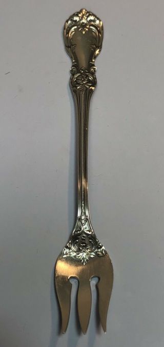 Reed And Barton Burgundy Pattern Sterling Silver Pickle Fork 5 1/2”
