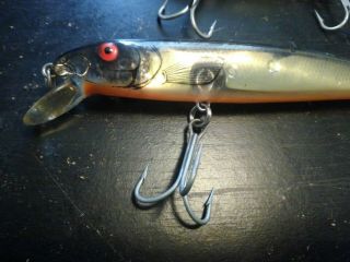 Vintage lures Musky Pike fishing lures Rattle Unmarked 2
