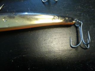 Vintage lures Musky Pike fishing lures Rattle Unmarked 3