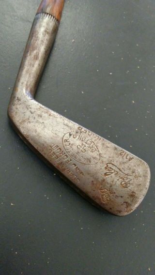 Hand Forged Popular Macgregor Jigger Antique Golf Club Hickory Shaft