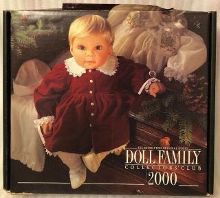Lee Middleton Doll Family Collectors Club Members Kit 2000 With Nox
