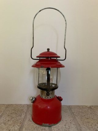 Vintage Coleman 200A Gas Lantern 1969 Date Code Globe 4