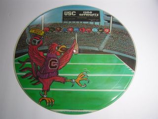 1980 Opponents Usc Gamecocks Rock Decorative Vinyl Record Album South Carolina