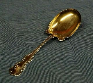 Louis Xv By Whiting - Gorham Sterling Silver Berry Spoon 7 - 3 - 3/4 " - Monogrammed