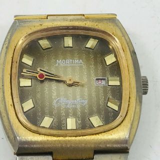 Mens Vintage Mortima 17 Jewelled Mechanical Watch