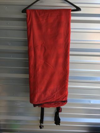 Vintage 1995 Unlimited Marlboro Nylon Sleeping Bag Plaid Flannel Lining Gear
