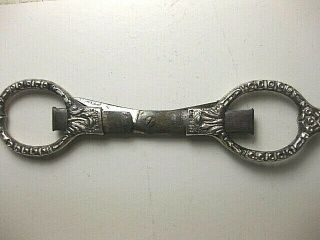 Antique Sterling Silver Handle Sewing Scissors