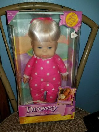 Mattel Drowsy Doll And Never Opened 2000 Mattel