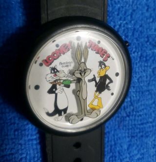 Vintage 1994 Looney Tunes Armitron Collectible Watch Bugs Bunny,  Sylvester Daffy