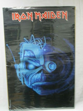 Iron Maiden Rock Vintage Poster Garage 1987 Space Eddy Cng534
