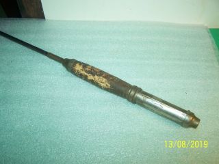 Vintage Richardson Of Chicago Telescopic Metal Fly/casting Rod - Agate Line Guid