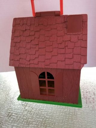 Vintage Holly Hobbie Playhouse with Dolls and Furniture 5