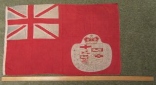 Antique Vintage Canada Boer War Bunting Flag.  79cm Union Jack