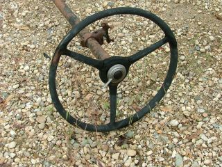 Antique,  Old Car,  Flathead Ford 1932 Ford Steering Column.