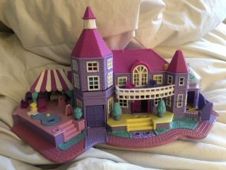 Vintage 1994 Polly Pocket Bluebird Magical Mansion Pollyville House No People
