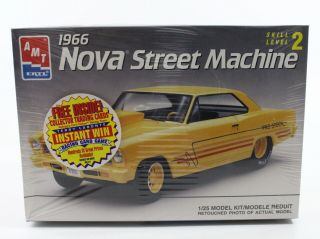 1966 Nova Street Machine Amt Ertl 1:25 Vintage Model Kit 6769