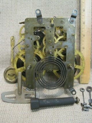 Vintage/antique Waterbury Chime Clock Movement – Made In Usa