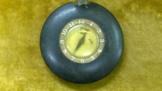 Vintage Westclox Art Deco Bakelite Pocket / Purse Watch
