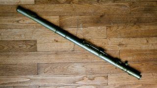 Rare Antique L.  Charvet French 5 keys Simple System Metal Cylinder Flute Irish 3