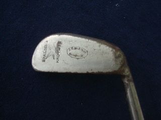 Antique Vintage Hickory Wood Shaft Golf Club Spalding Kro Flite Mashie