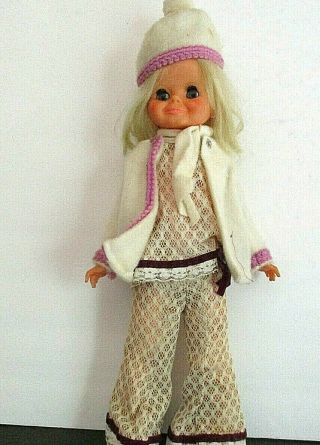 " Velvet,  " Vintage 16 " Growing Hair Doll From Ideal.  1970.  Chrissy Cousin